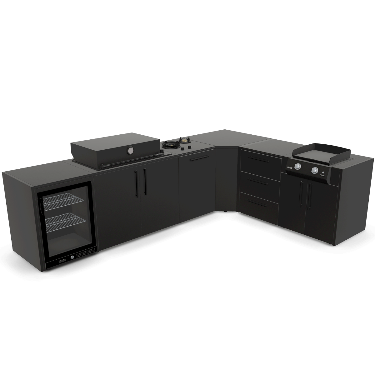 Brabura The Signature ONE All Black - Grillstar.deBrabura The Signature ONE All BlackBraburaGrillstar.de