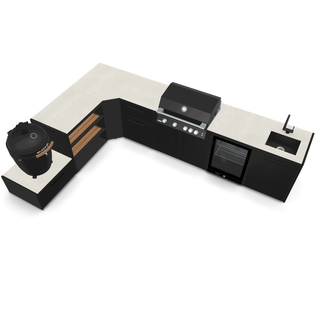 Brabura The Signature TWO Black & White - Grillstar.deBrabura The Signature TWO Black & WhiteBraburaGrillstar.de