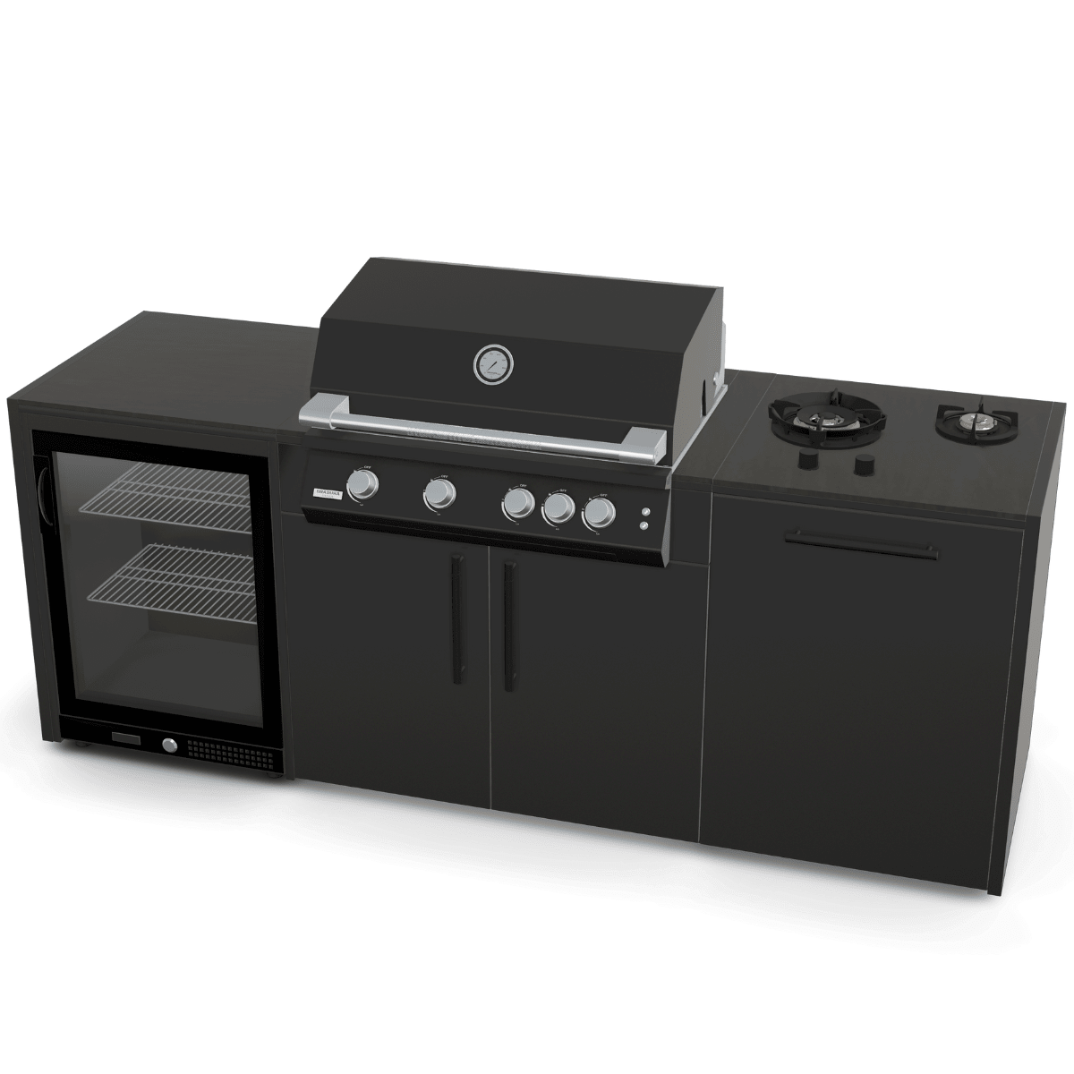 Brabura The Urban ONE All Black - Grillstar.deBrabura The Urban ONE All BlackBraburaGrillstar.de