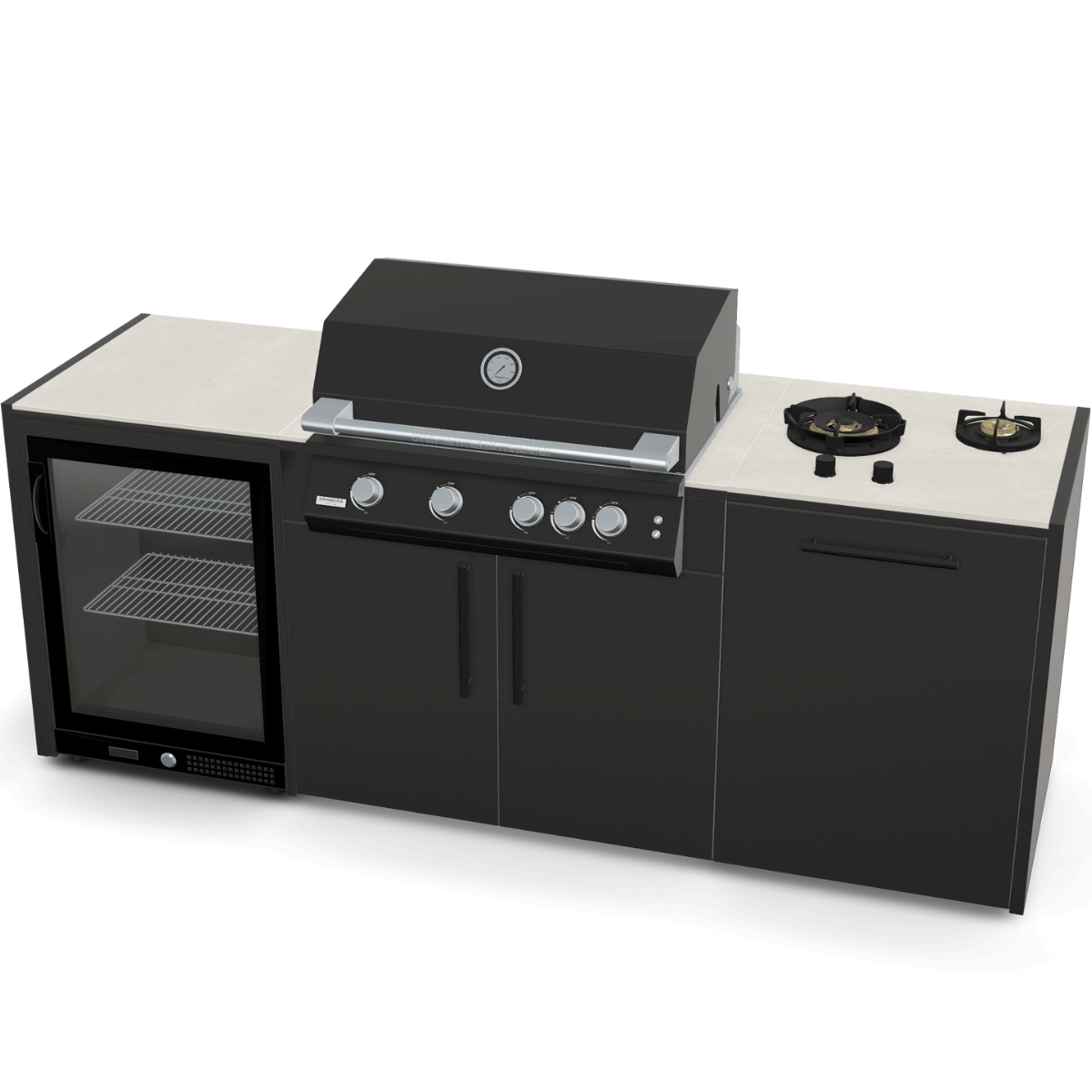 Brabura The Urban ONE Black & White - Grillstar.deBrabura The Urban ONE Black & WhiteBraburaGrillstar.de