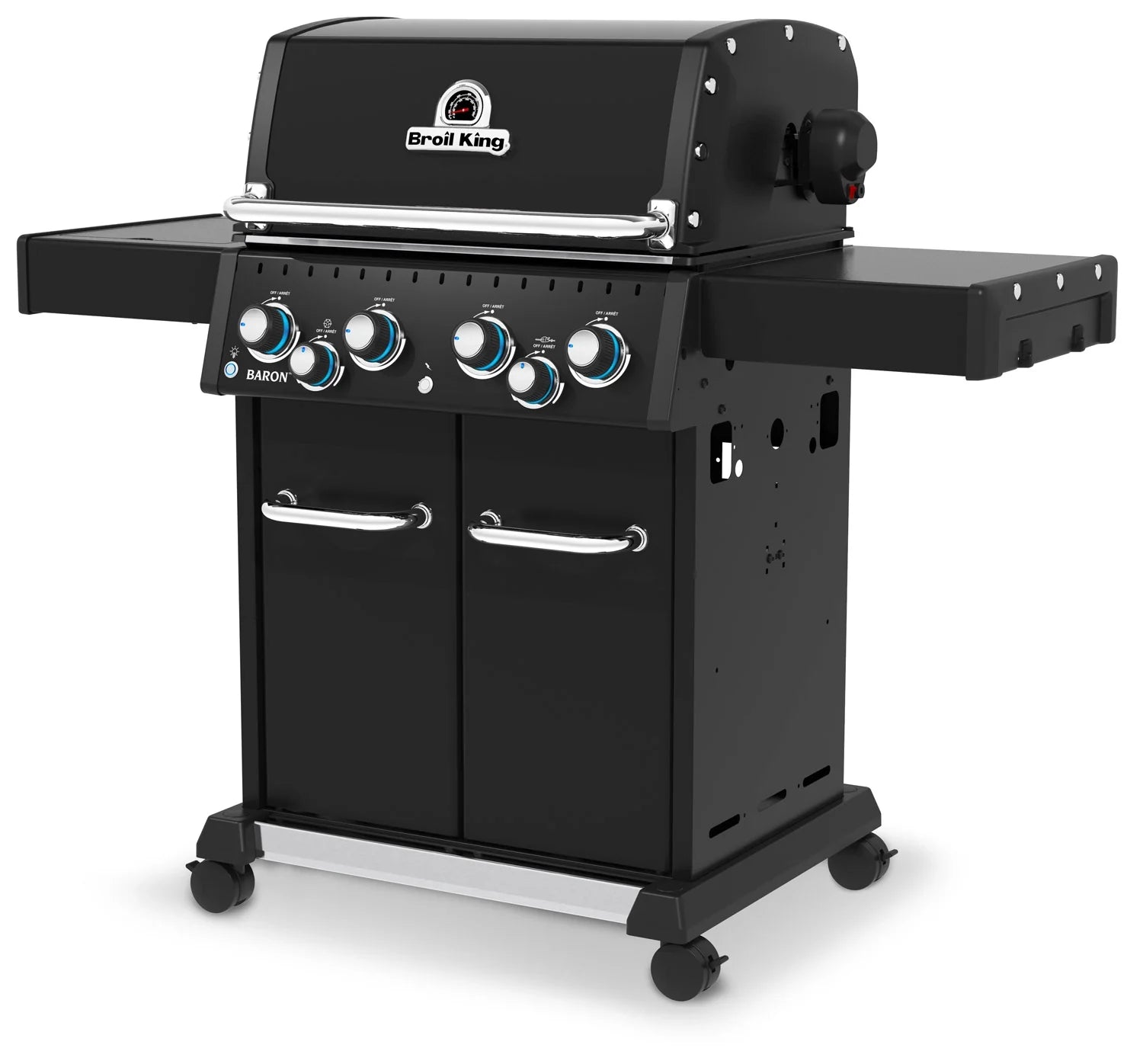 Broil King Baron 490 IR Shadow inkl. Drehspieß & Infrarot - Seitenbrenner - Grillstar.deBroil King Baron 490 IR Shadow inkl. Drehspieß & Infrarot - SeitenbrennerBroil KingGrillstar.de875982SDW062703119168