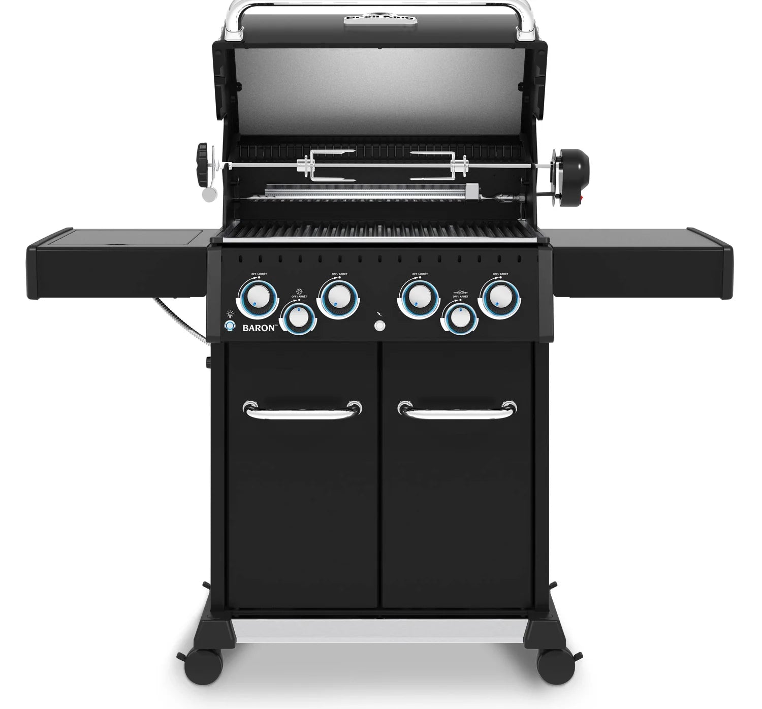 Broil King Baron 490 IR Shadow inkl. Drehspieß & Infrarot - Seitenbrenner - Grillstar.deBroil King Baron 490 IR Shadow inkl. Drehspieß & Infrarot - SeitenbrennerBroil KingGrillstar.de875982SDW062703119168