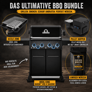 Broil King Baron 490 X Shadow | Einfach Grillen Bundle - Grillstar.deBroil King Baron 490 X Shadow | Einfach Grillen BundleGrillbundleEinfach GrillenGrillstar.de