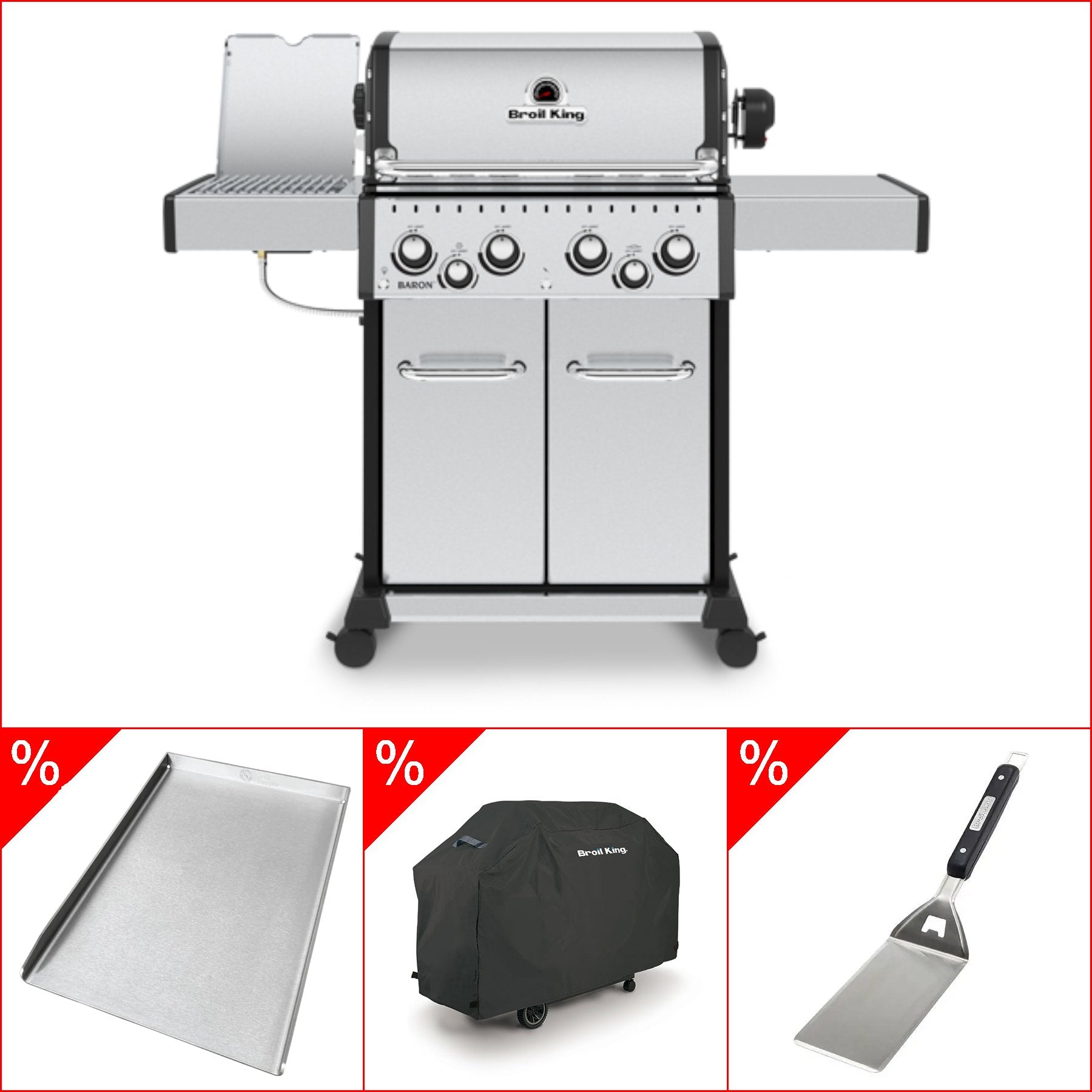 Broil King Baron S 490 IR inkl. Drehspieß, Abdeckhaube, Babossa Edelstahl Plancha & Broil King Imperial Wender Extra Lang - Grillstar.deBroil King Baron S 490 IR inkl. Drehspieß, Abdeckhaube, Babossa Edelstahl Plancha & Broil King Imperial Wender Extra LangBroil KingGrillstar.de875982_67487_64010_P_S_BK_BC