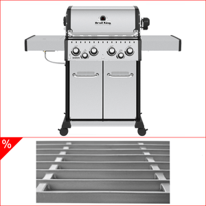 Broil King Baron S 490 IR inkl. Drehspieß, Infrarotbrenner & Edelstahlgussrost - Grillstar.deBroil King Baron S 490 IR inkl. Drehspieß, Infrarotbrenner & EdelstahlgussrostGrillbundleBroil KingGrillstar.de