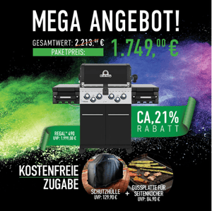 Broil King Regal 490 Bundle inkl. Gussplatte & Abdeclhaube - Grillstar.deBroil King Regal 490 Bundle inkl. Gussplatte & AbdeclhaubeGrillbundleBroil KingGrillstar.de