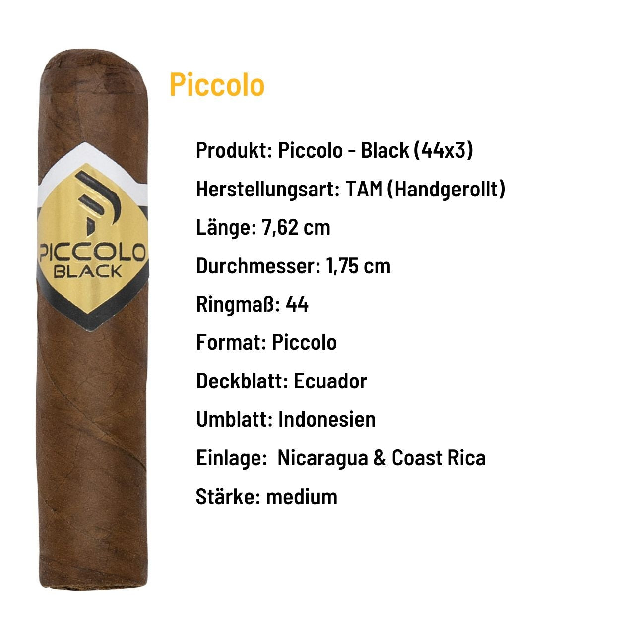 Brun del Ré - Piccolo Black - Costa Rica