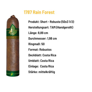 Brun del Ré - 1787 Rain Forest Short Robusto - Costa Rica - Grillstar.deBrun del Ré - 1787 Rain Forest Short Robusto - Costa RicaBrun del RéGrillstar.de300113800170602564
