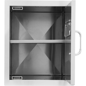 Bull Edelstahl Schrankeinsatz mit Regalboden, f. BU89977 - Grillstar.deBull Edelstahl Schrankeinsatz mit Regalboden, f. BU89977BullGrillstar.deBU89973