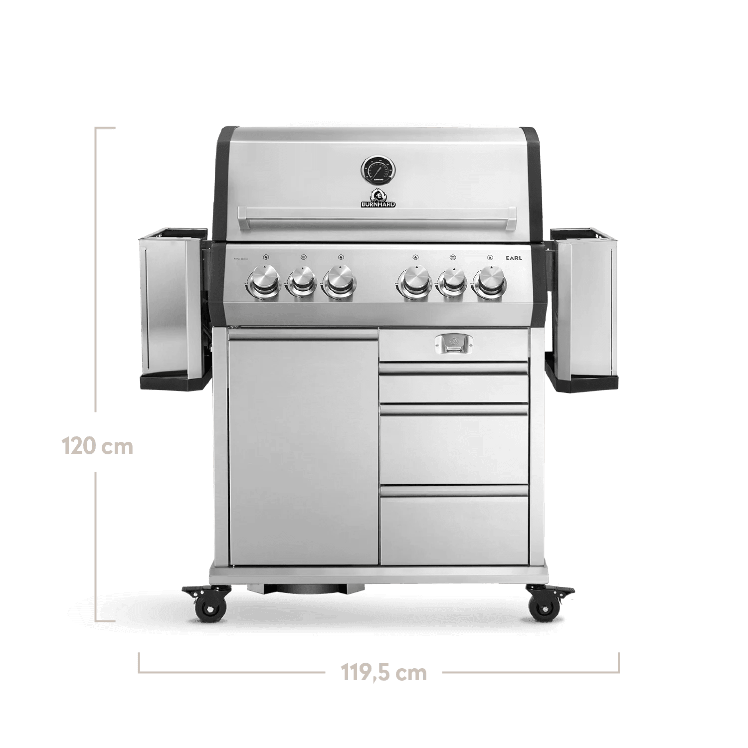 Burnhard Big EARL Premium - Gasgrill 4 - Brenner Edelstahl mit Gusseisenrost - Grillstar.deBurnhard Big EARL Premium - Gasgrill 4 - Brenner Edelstahl mit GusseisenrostGrillBurnhardGrillstar.de