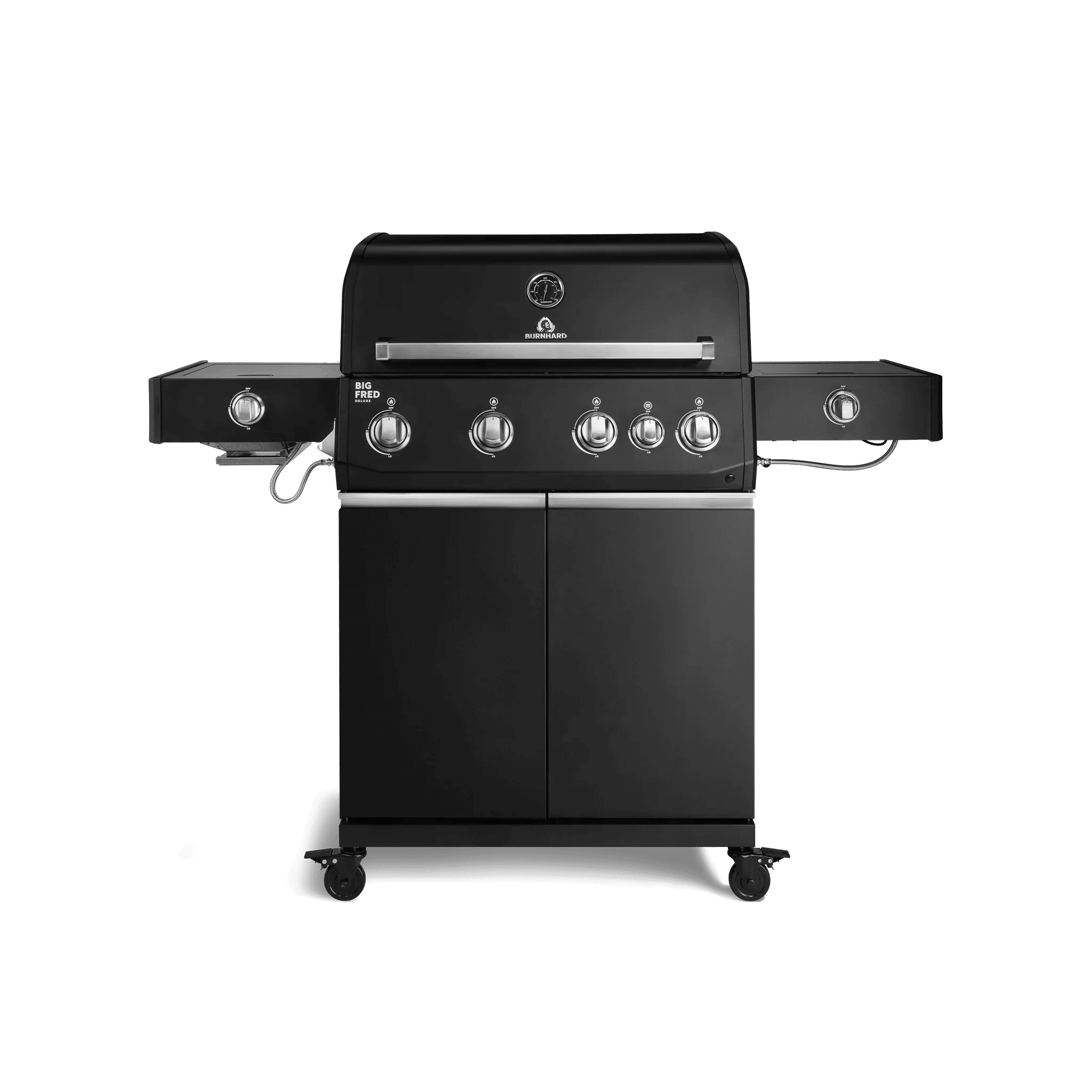 Burnhard Big FRED Deluxe+ Gasgrill Black Edition 4 - Brenner mit Edelstahlrost Series 4 - Grillstar.deBurnhard Big FRED Deluxe+ Gasgrill Black Edition 4 - Brenner mit Edelstahlrost Series 4BurnhardGrillstar.de