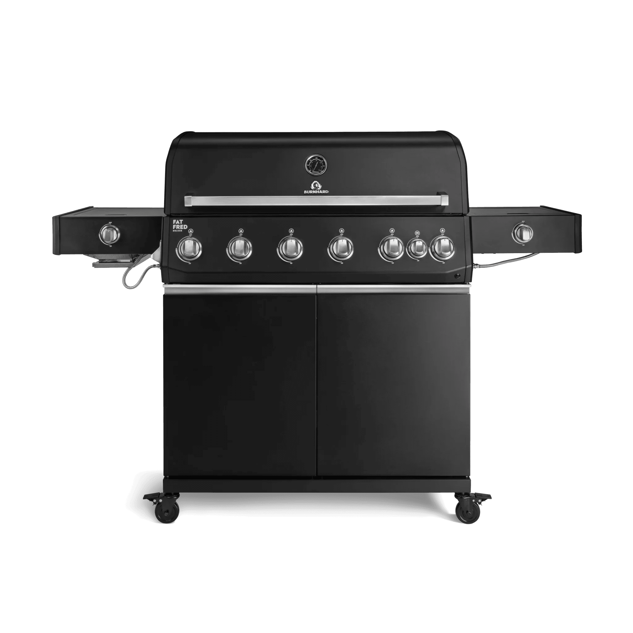 Burnhard Fat FRED Deluxe+ Gasgrill Black Edition 6 - Brenner mit Edelstahlrost (Series 4) - Grillstar.deBurnhard Fat FRED Deluxe+ Gasgrill Black Edition 6 - Brenner mit Edelstahlrost (Series 4)BurnhardGrillstar.de