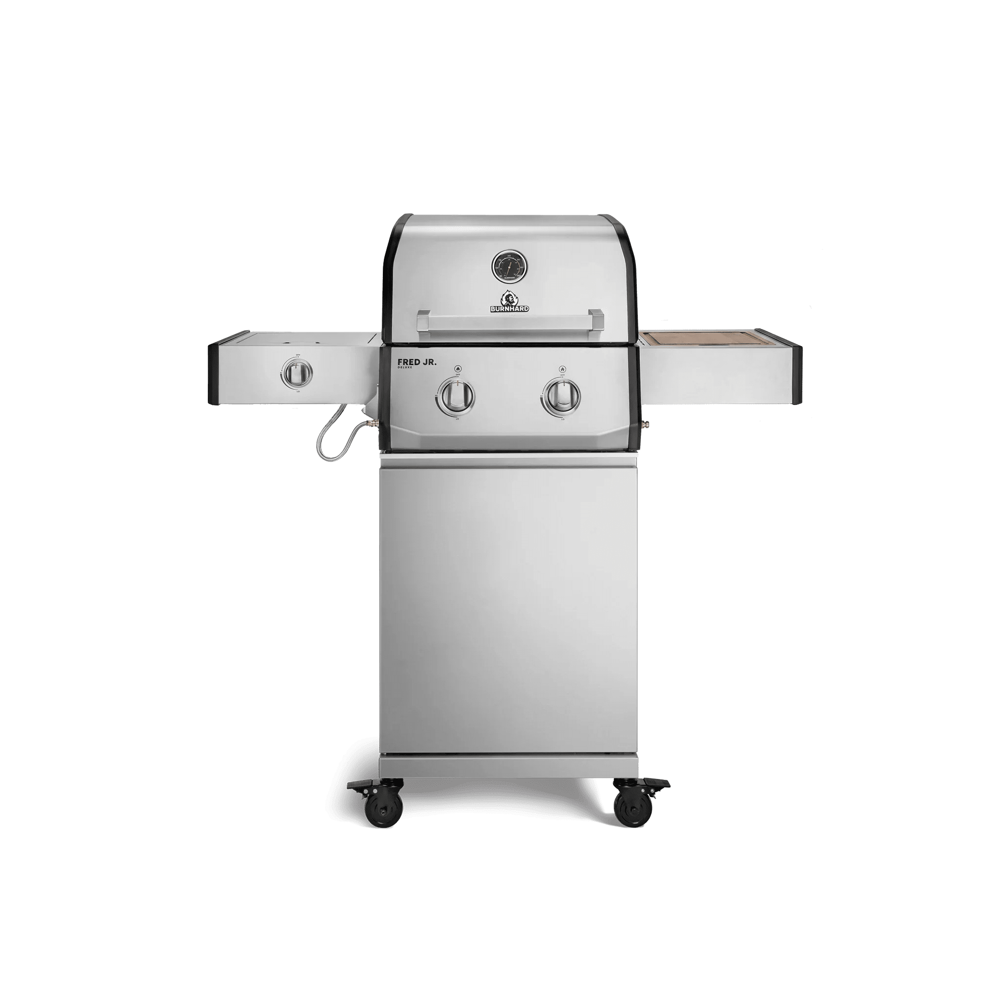 Burnhard FRED Jr. Deluxe Gasgrill Edelstahl 2 - Brenner mit Gussrost Series 4 - Grillstar.deBurnhard FRED Jr. Deluxe Gasgrill Edelstahl 2 - Brenner mit Gussrost Series 4BurnhardGrillstar.de