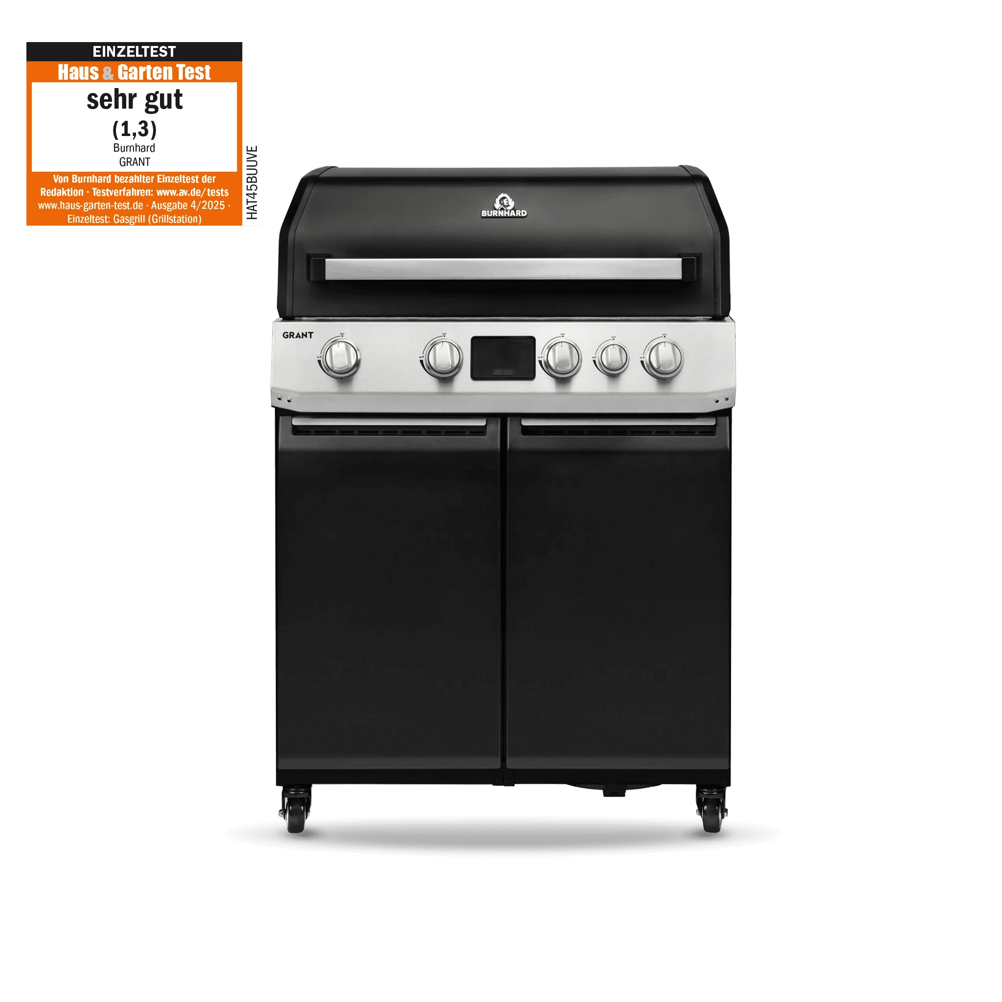 Burnhard GRANT Base - Modularer Gasgrill 4 - Brenner mit Türen und Gusseisenrost - Grillstar.deBurnhard GRANT Base - Modularer Gasgrill 4 - Brenner mit Türen und GusseisenrostGrillBurnhardGrillstar.de