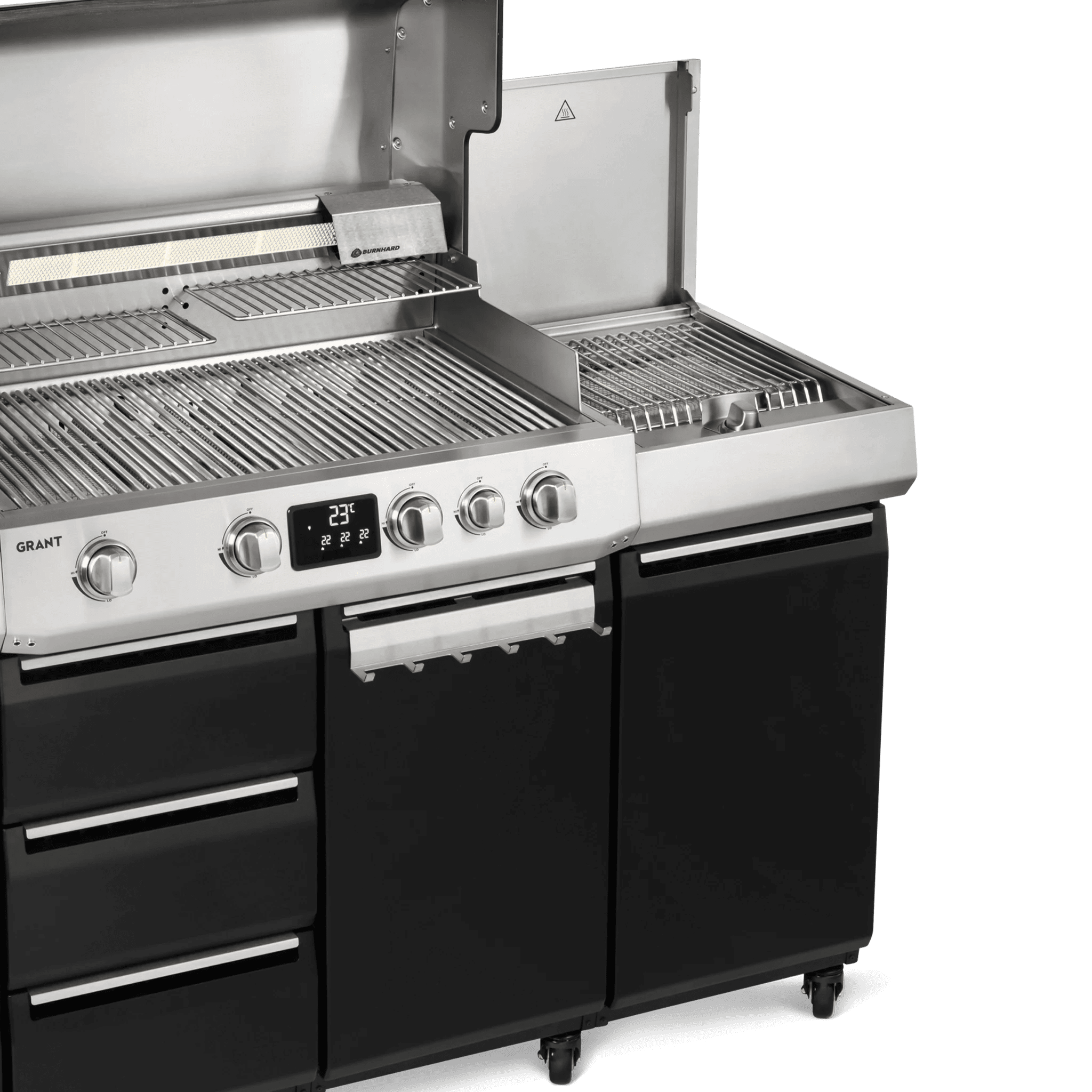 Burnhard GRANT Einzelschrank mit Schubladen & IR - Keramikbrenner - Grillstar.deBurnhard GRANT Einzelschrank mit Schubladen & IR - KeramikbrennerBurnhardGrillstar.de
