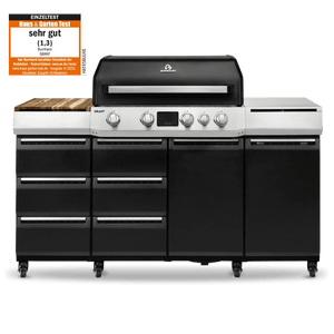 Burnhard GRANT Pro - Modularer Gasgrill 4 - Brenner mit Schubladen und Gusseisenrost - Grillstar.deBurnhard GRANT Pro - Modularer Gasgrill 4 - Brenner mit Schubladen und GusseisenrostGrillBurnhardGrillstar.de