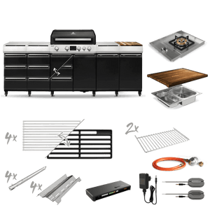 Burnhard GRANT Station - Modularer Gasgrill 4 - Brenner mit Schubladen und Gusseisenrost - Grillstar.deBurnhard GRANT Station - Modularer Gasgrill 4 - Brenner mit Schubladen und GusseisenrostAußenkücheBurnhardGrillstar.de