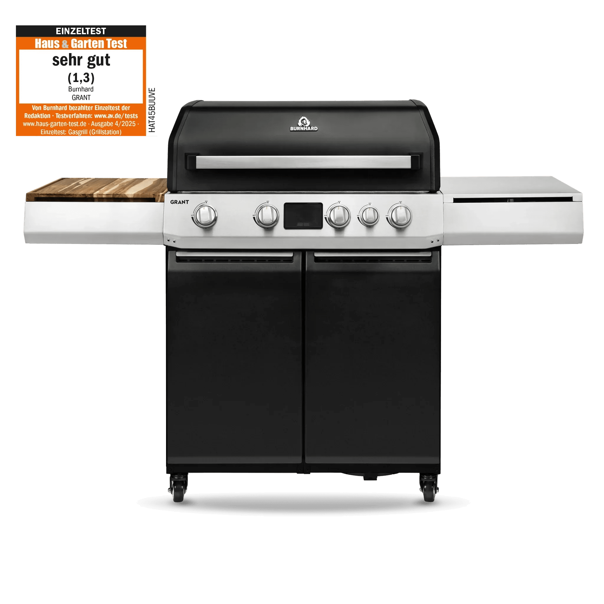Burnhard GRANT Upgrade - Modularer Gasgrill 4 - Brenner mit Türen und Edelstahlrost - Grillstar.deBurnhard GRANT Upgrade - Modularer Gasgrill 4 - Brenner mit Türen und EdelstahlrostGrillBurnhardGrillstar.de