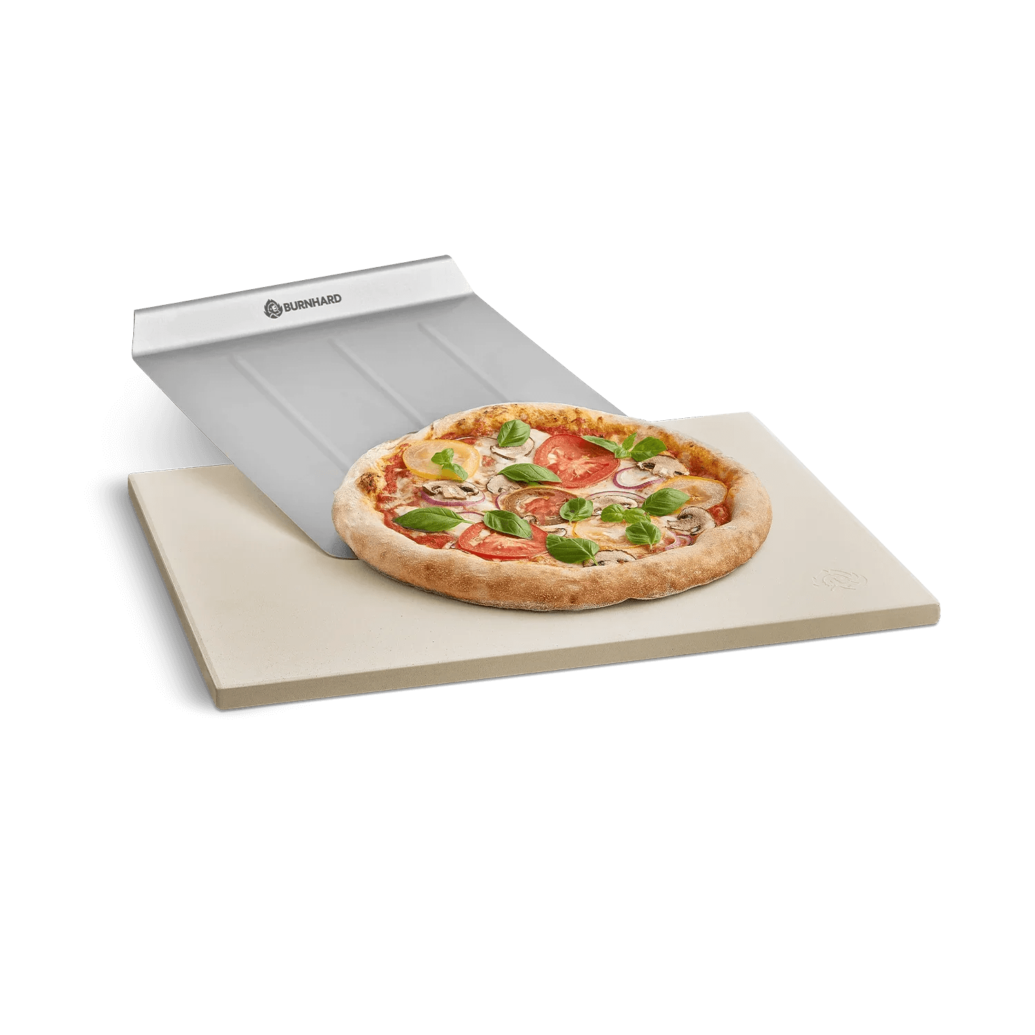 Burnhard Pizzastein mit Pizzaschaufel | 38 x 30 x 1,5 cm - Grillstar.deBurnhard Pizzastein mit Pizzaschaufel | 38 x 30 x 1,5 cmBurnhardGrillstar.de