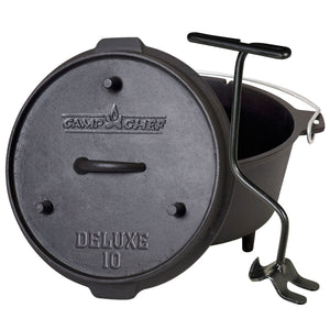 Camp Chef Dutch Oven Deluxe, 10" - Grillstar.deCamp Chef Dutch Oven Deluxe, 10"Camp ChefGrillstar.deCC - DO10EU0033246216058