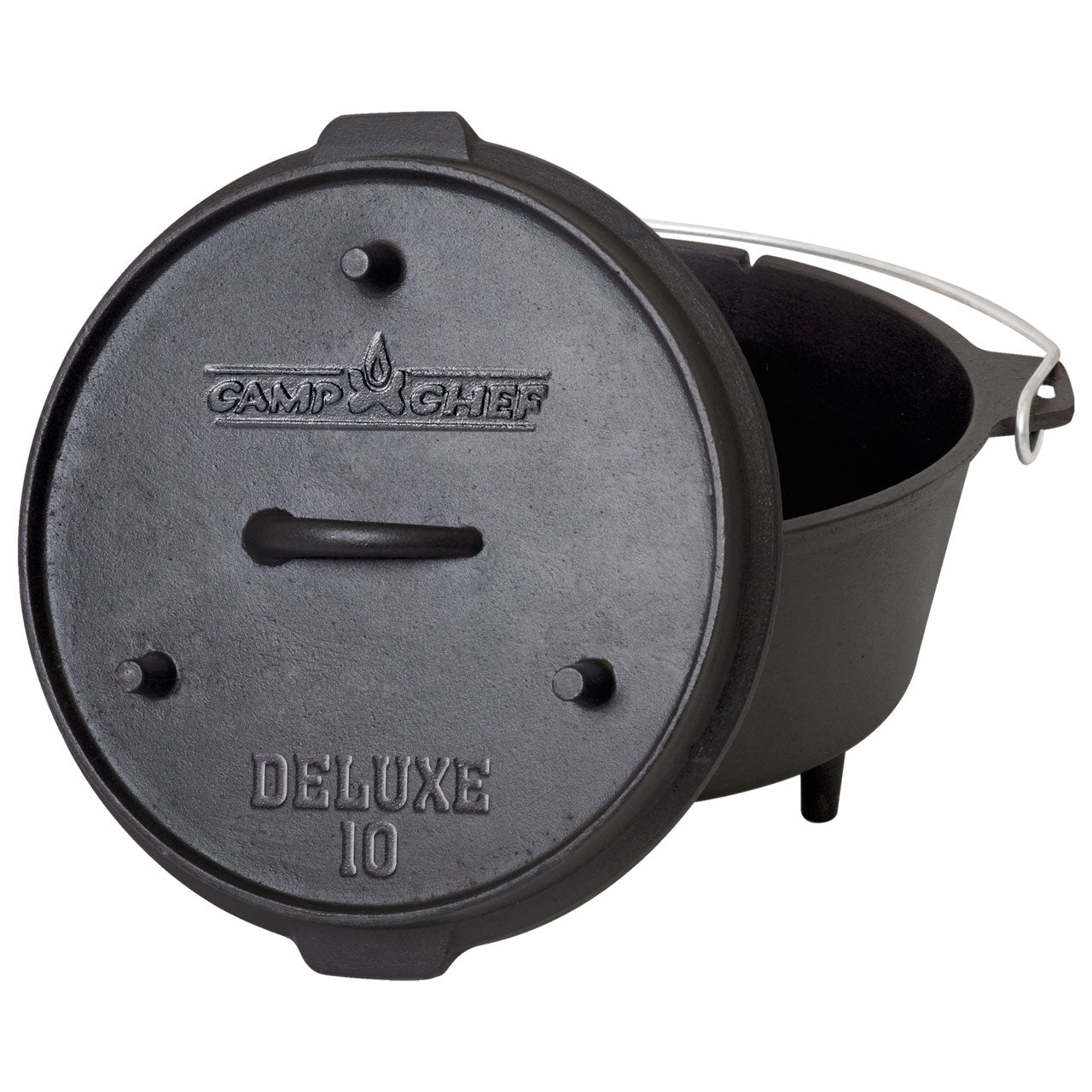 Camp Chef Dutch Oven Deluxe, 10" - Grillstar.deCamp Chef Dutch Oven Deluxe, 10"Camp ChefGrillstar.deCC - DO10EU0033246216058