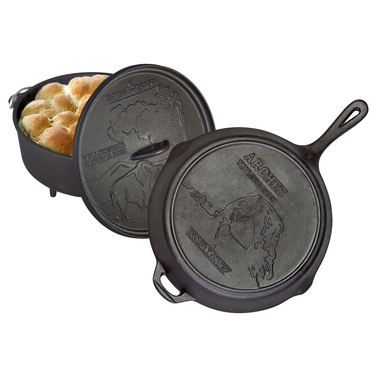 Camp Chef Nationalpark Set Dutch Oven & Pfanne