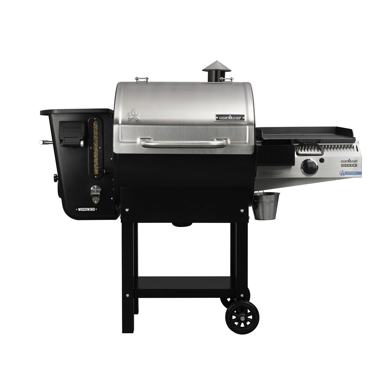 Camp Chef Woodwind Pellet Grill, 24" WiFi inkl. Sidekick + Plancha - Grillstar.deCamp Chef Woodwind Pellet Grill, 24" WiFi inkl. Sidekick + PlanchaCamp ChefGrillstar.deCC - PG24WWSDE/18719324696975