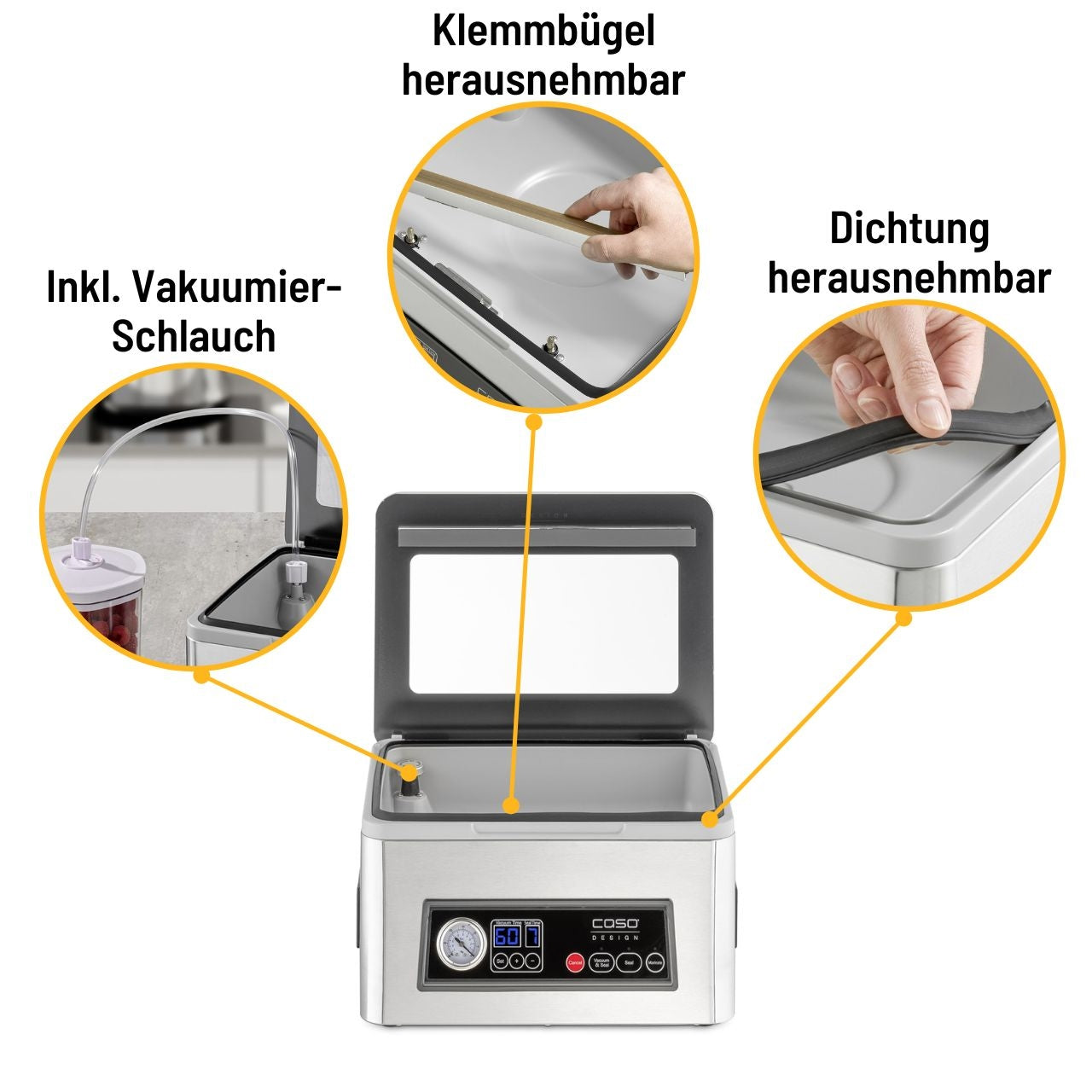 CASO VacuChef 50 Kammervakuumierer