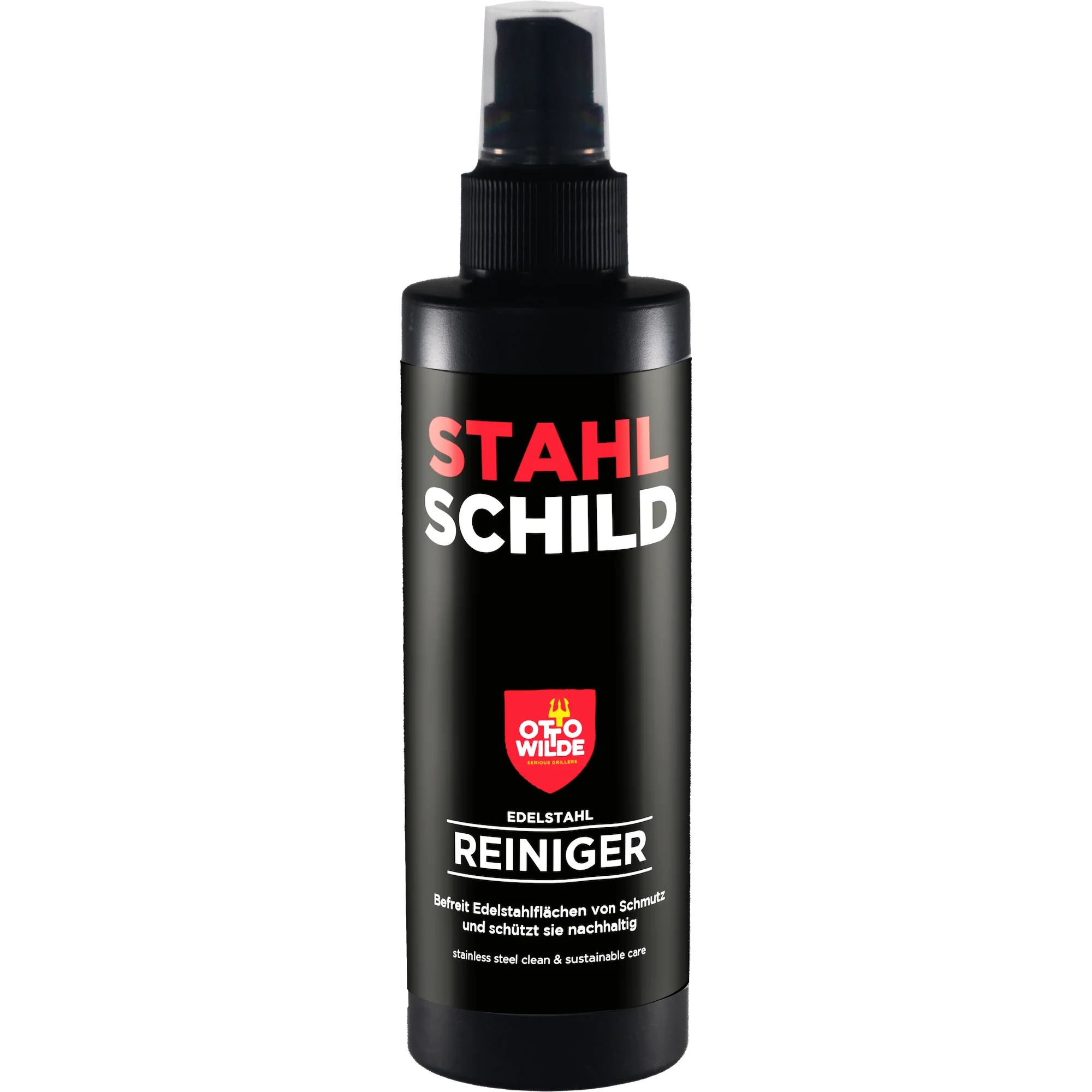 Edelstahlreiniger Stahlschild von Otto Wilde, 200ml