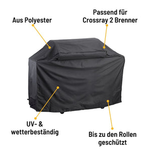 Crossray+ Abdeckhaube für Crossray+ 2 Trolley - Grillstar.deCrossray+ Abdeckhaube für Crossray+ 2 TrolleycrossrayGrillstar.deTCS2AC - 0059334038004220