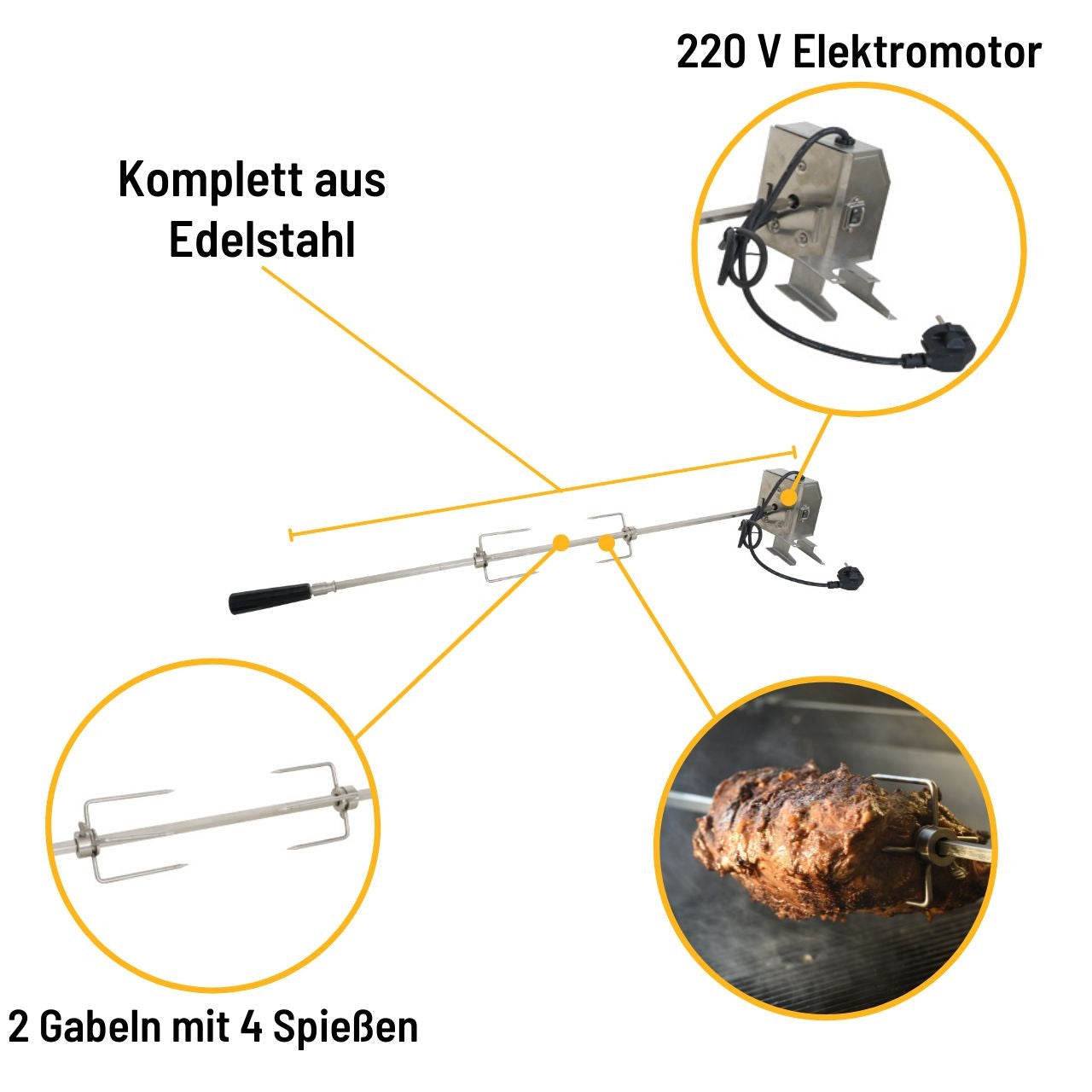 Crossray+ Rotisserie