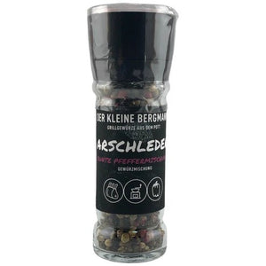Der Kleine Bergmann Arschleder Bunte Pfeffermischung, 50g Mühle - Grillstar.deDer Kleine Bergmann Arschleder Bunte Pfeffermischung, 50g MühleDer kleine BergmannGrillstar.de