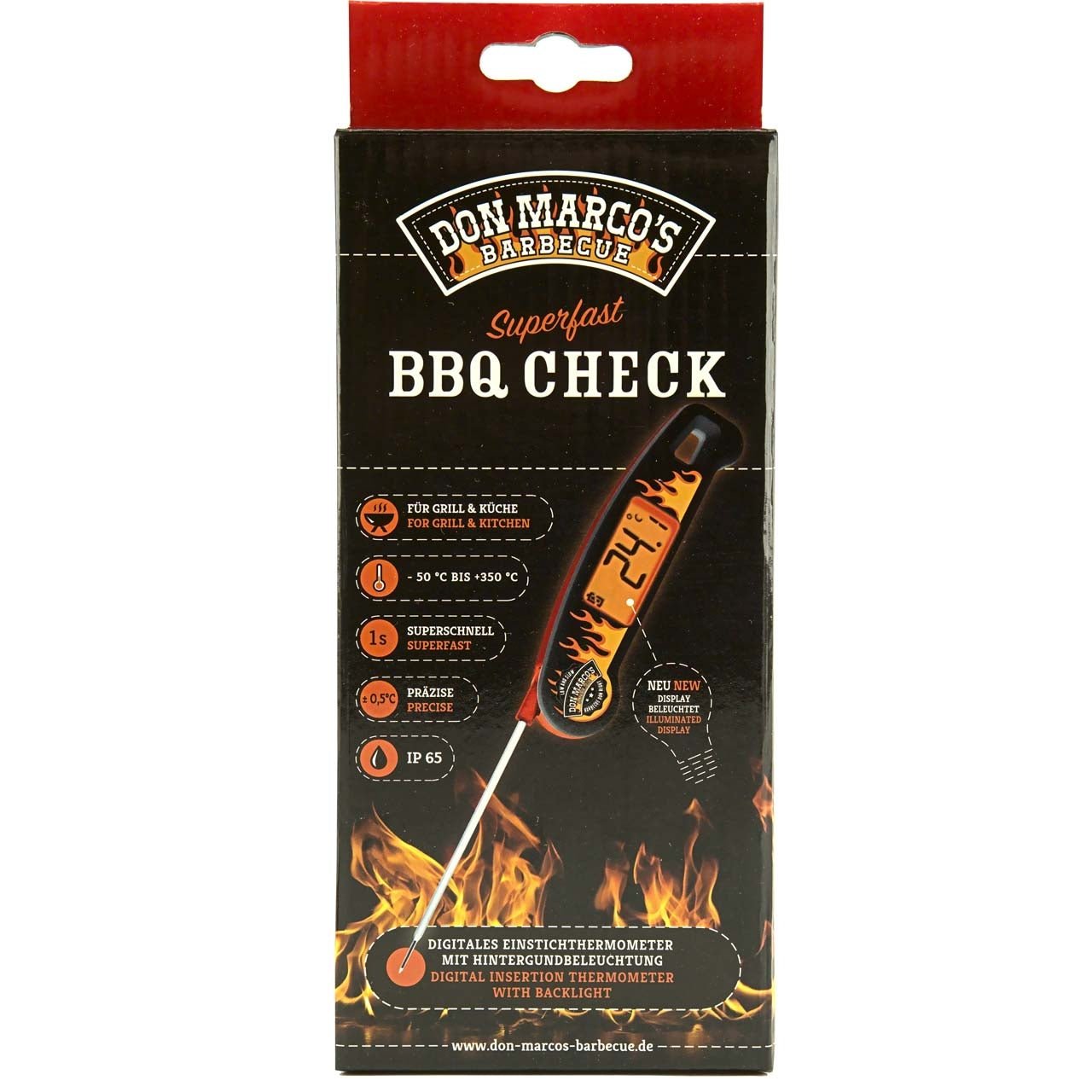 Don Marco's BBQ Check 2.0 Thermometer - Grillstar.deDon Marco's BBQ Check 2.0 ThermometerDon Marco'sGrillstar.dedm503 - 1014260266354132