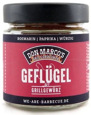 Don Marcos Geflügel, 125g Glas - Grillstar.deDon Marcos Geflügel, 125g GlasGewürzeDon Marco'sGrillstar.de
