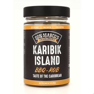 Don Marco's Karibik Islands Rub, 210g Glas - Grillstar.deDon Marco's Karibik Islands Rub, 210g GlasLebensmittelDon Marco'sGrillstar.de