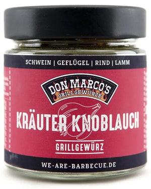 Don Marcos Knoblauch Kräuter | 110g Glas - Grillstar.deDon Marcos Knoblauch Kräuter | 110g GlasDon Marco'sGrillstar.de