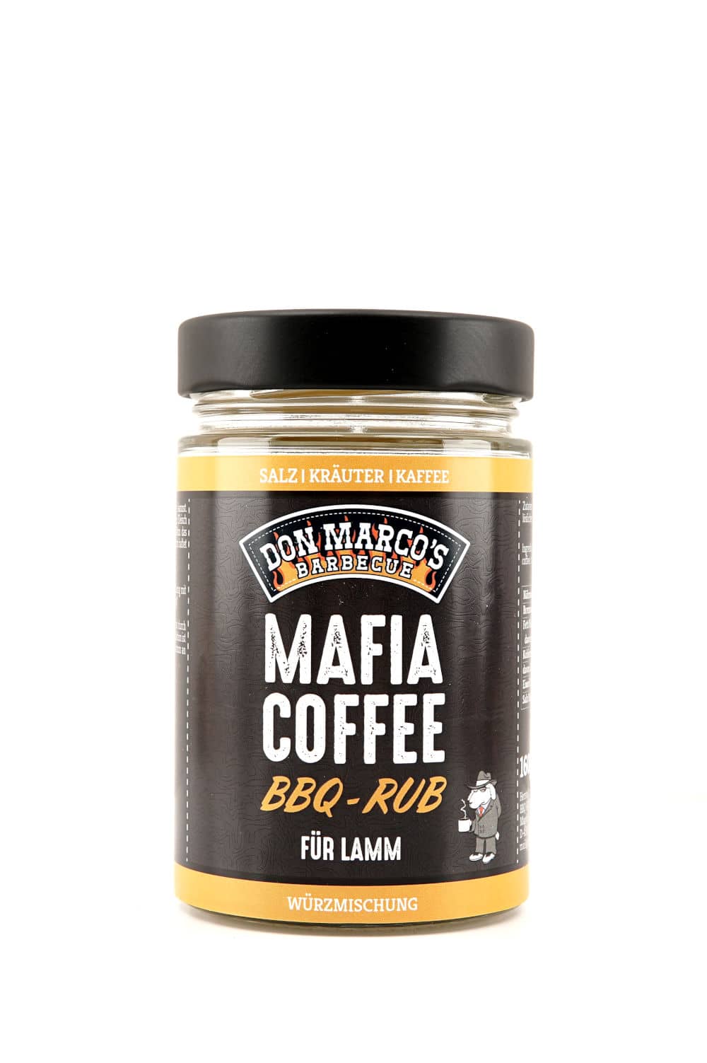 Don Marco's Mafia Coffee Rub, 220g Streuer - Grillstar.deDon Marco's Mafia Coffee Rub, 220g StreuerDon Marco'sGrillstar.de