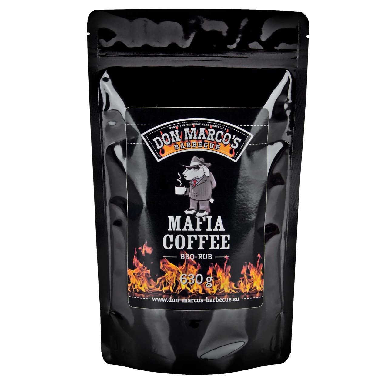 Don Marco's Mafia Coffee Rub, 630g Beutel - Grillstar.deDon Marco's Mafia Coffee Rub, 630g BeutelDon Marco'sGrillstar.dedm101 - 008 - 6304260266350660