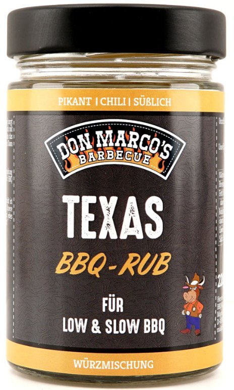 Don Marco's Texas Style Rub, 220g - Grillstar.deDon Marco's Texas Style Rub, 220gDon Marco'sGrillstar.de