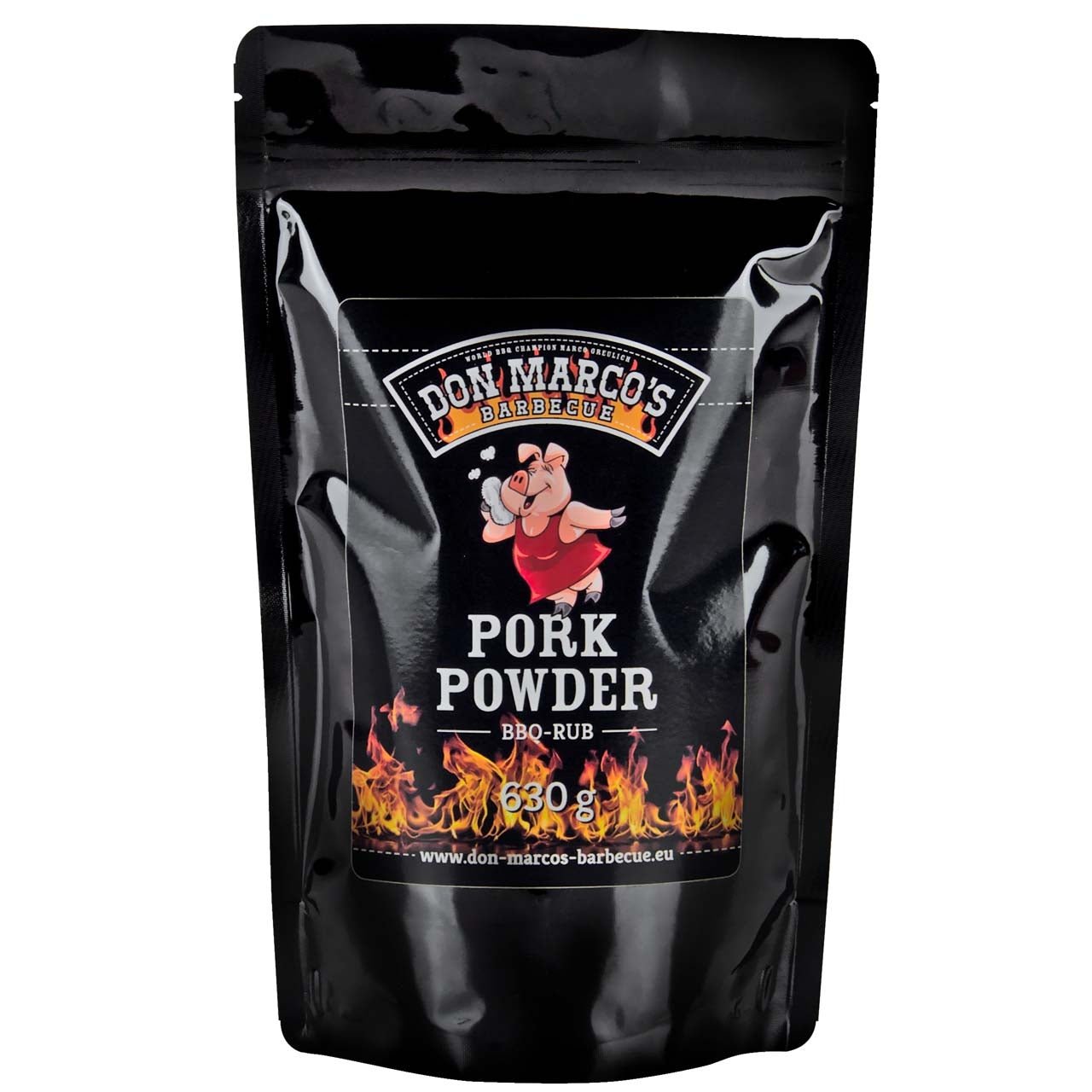 Don Marcos's Pork Powder Rub, 630g - Grillstar.deDon Marcos's Pork Powder Rub, 630gDon Marco'sGrillstar.dedm101 - 002 - 6304260266350264