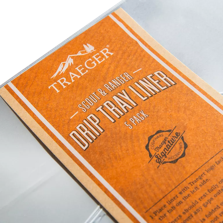 Traeger Ablaufblech-Schutzfolie für Ranger  - 5 Pack