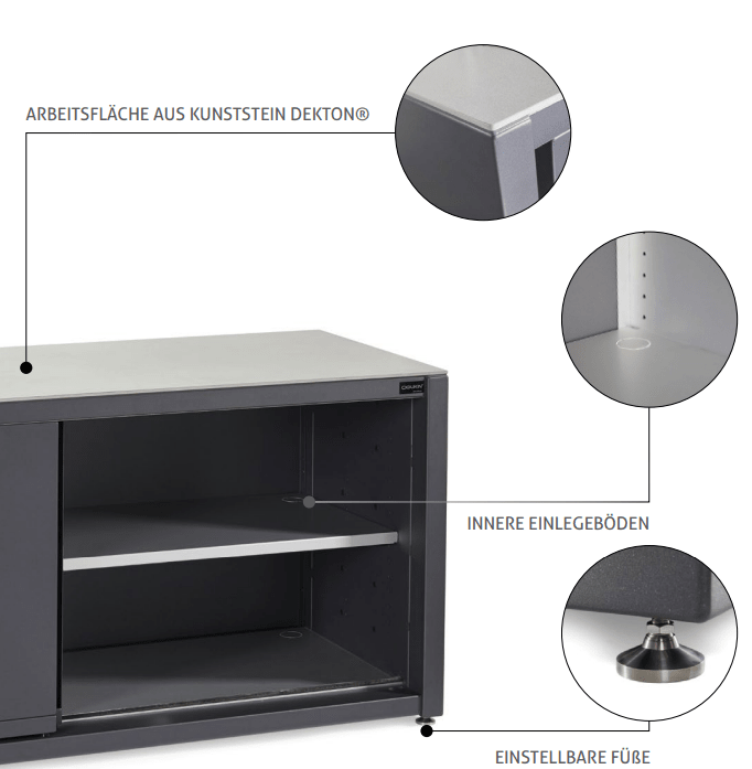 Dukin Outdoorküchen CookOUT® Blank 195 - Grillstar.deDukin Outdoorküchen CookOUT® Blank 195DukinGrillstar.de