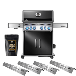 Einfach Grillen Bundle - Napoleon Napoleon Rogue PRO - S 525 schwarz inkl. Einfach Würzer und BABOSSA Flammschutzblechen - Grillstar.deEinfach Grillen Bundle - Napoleon Napoleon Rogue PRO - S 525 schwarz inkl. Einfach Würzer und BABOSSA FlammschutzblechenGrillbundleEinfach GrillenGrillstar.de