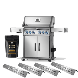 Einfach Grillen Bundle - Napoleon Rogue Pro S 525 inkl Einfach Würzer und BABOSSA Flammschutzblechen - Grillstar.deEinfach Grillen Bundle - Napoleon Rogue Pro S 525 inkl Einfach Würzer und BABOSSA FlammschutzblechenGrillbundleEinfach GrillenGrillstar.de