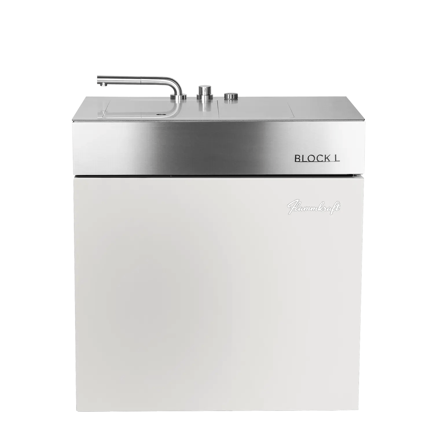 Flammkraft Block L, Elfenbeinweiß - Grillstar.deFlammkraft Block L, ElfenbeinweißFlammkraftGrillstar.de