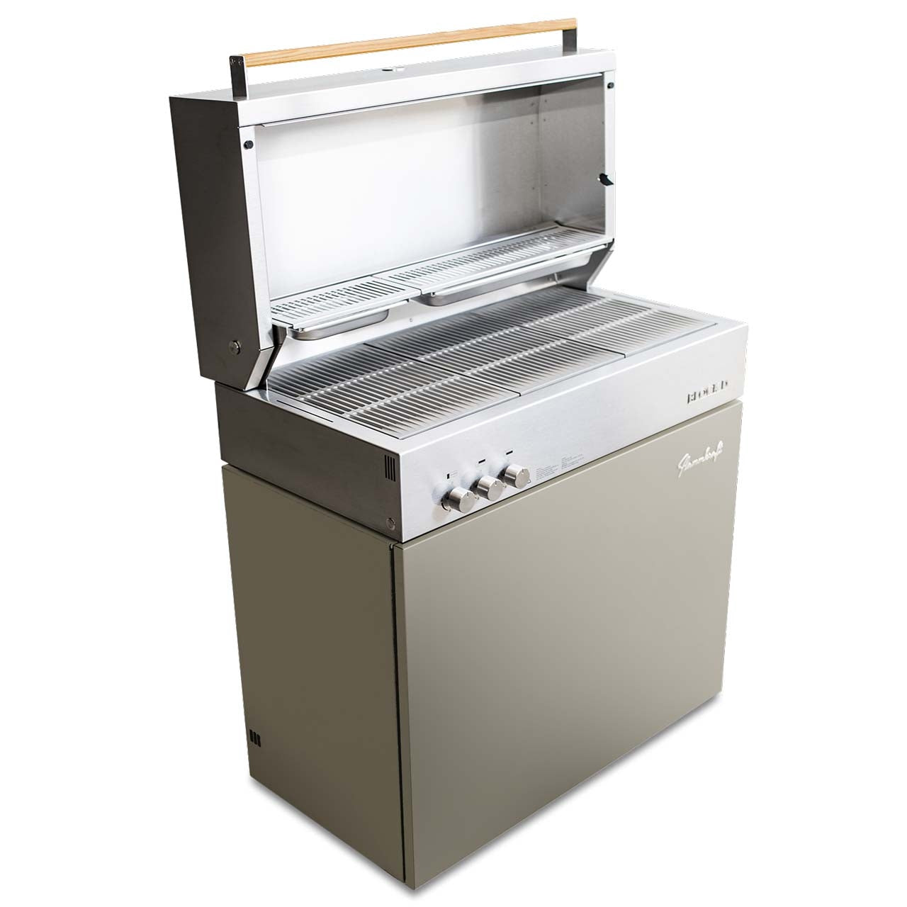 Flammkraft Gasgrill Block D Gen.5 Taupe