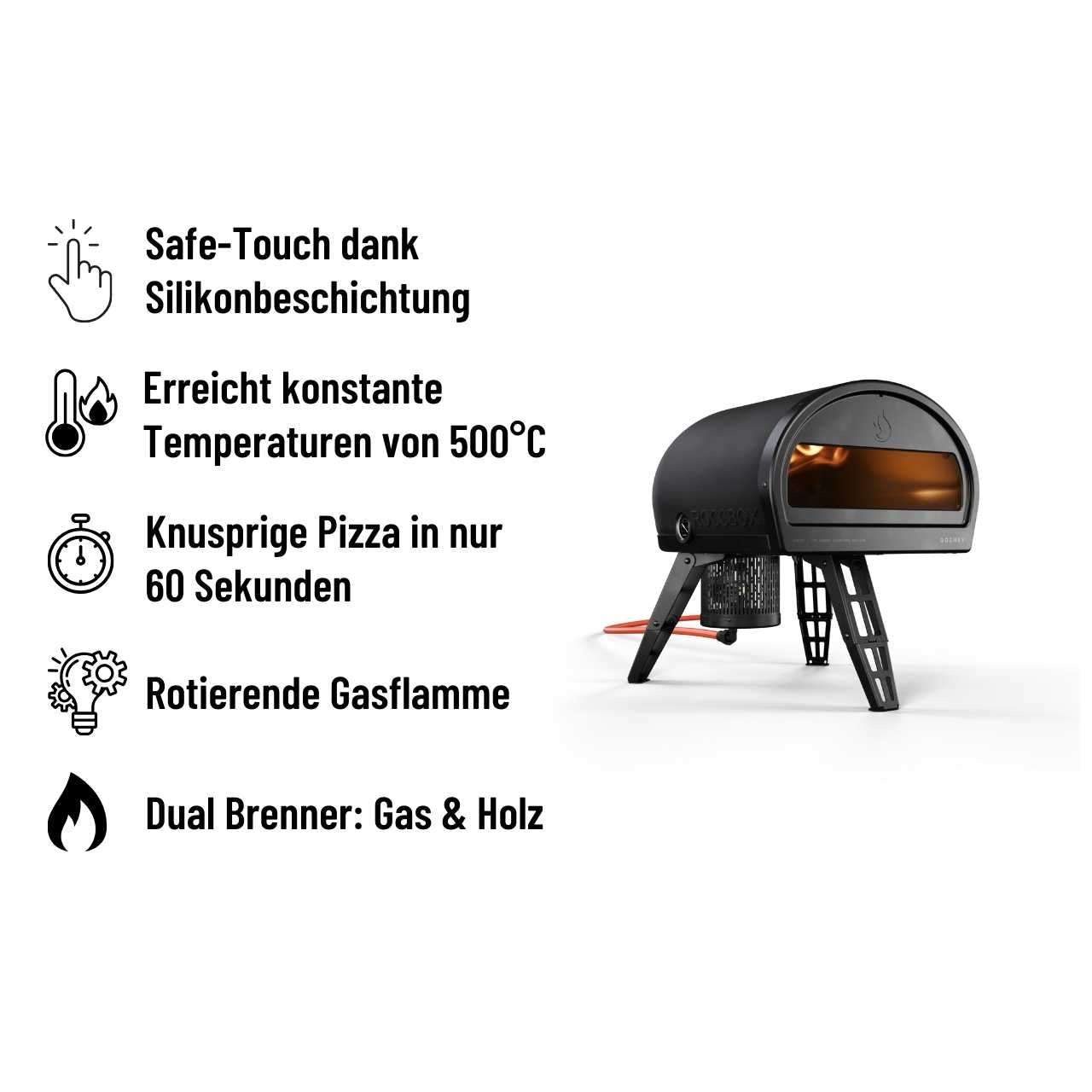 Gozney Roccbox Schwarz, Special Edition - Grillstar.deGozney Roccbox Schwarz, Special EditionGozneyGrillstar.deGRPBKDE16195056591602234