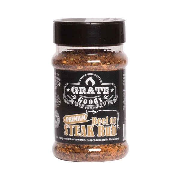 Grate Goods Beef or Steak Rub 180g - Grillstar.deGrate Goods Beef or Steak Rub 180gGrate GoodsGrillstar.deDBCRB140078719324822220