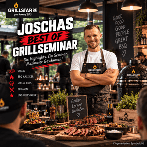 Grillstar "Joschas Best Of Grillseminar 2027" - Grillstar.deGrillstar "Joschas Best Of Grillseminar 2027"GrillstarGrillstar.de