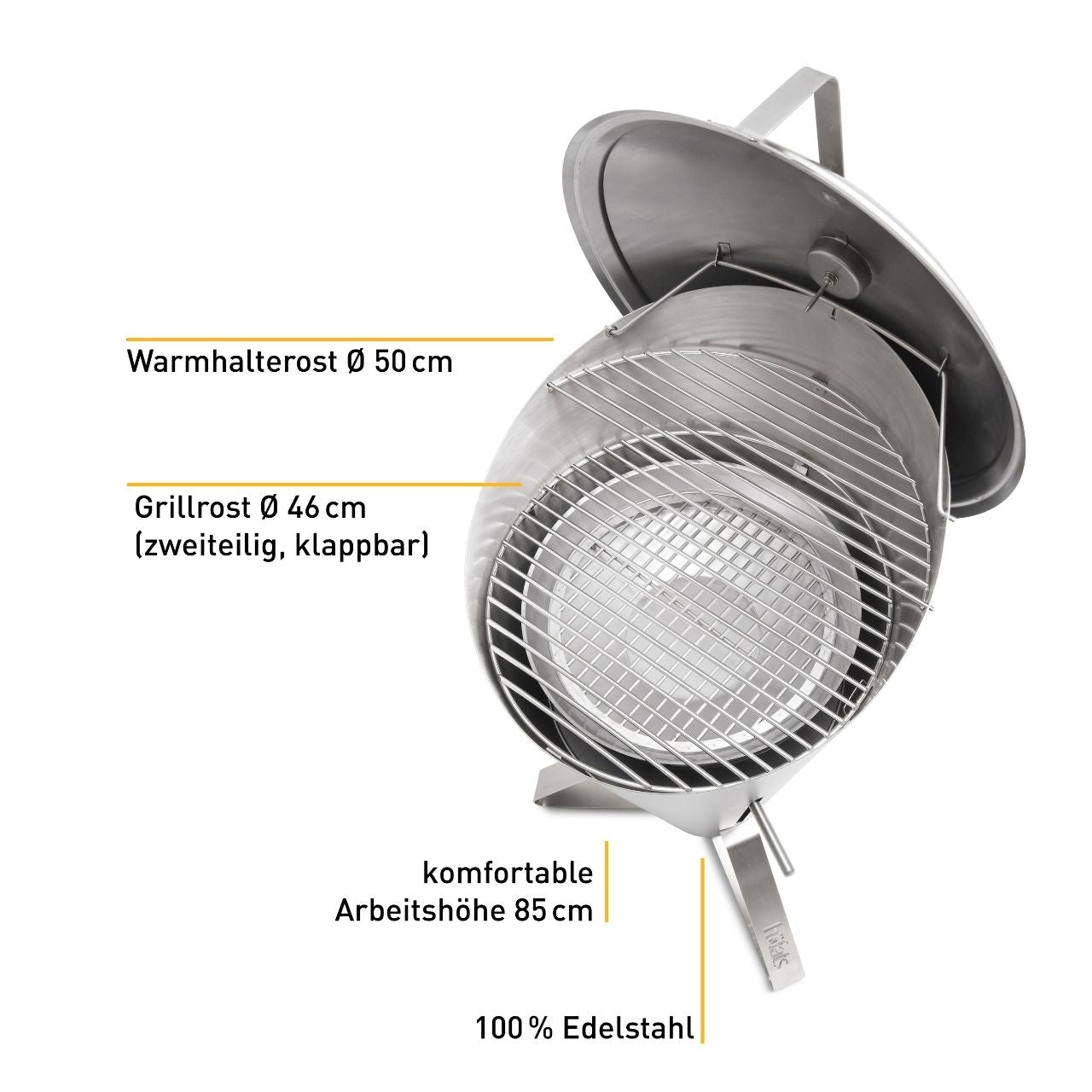 Höfats CONE Holzkohlegrill, Ø 50 cm Grillfläche - Grillstar.deHöfats CONE Holzkohlegrill, Ø 50 cm GrillflächeHöfatsGrillstar.deH0101014260447330030